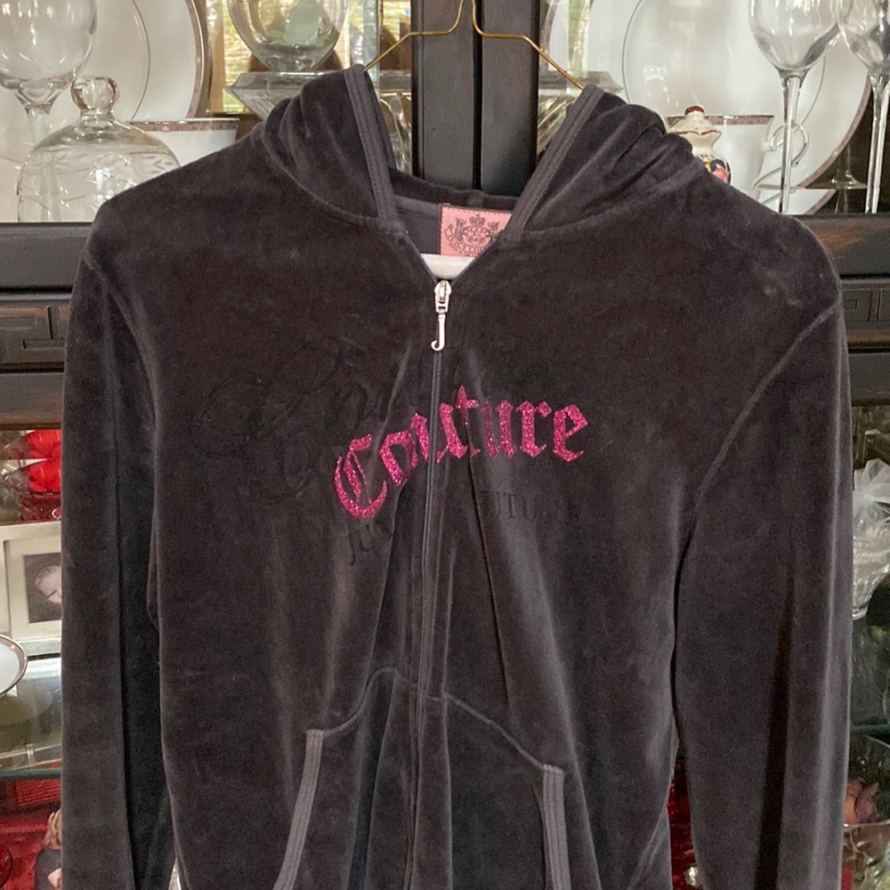 Juicy track suit zip up